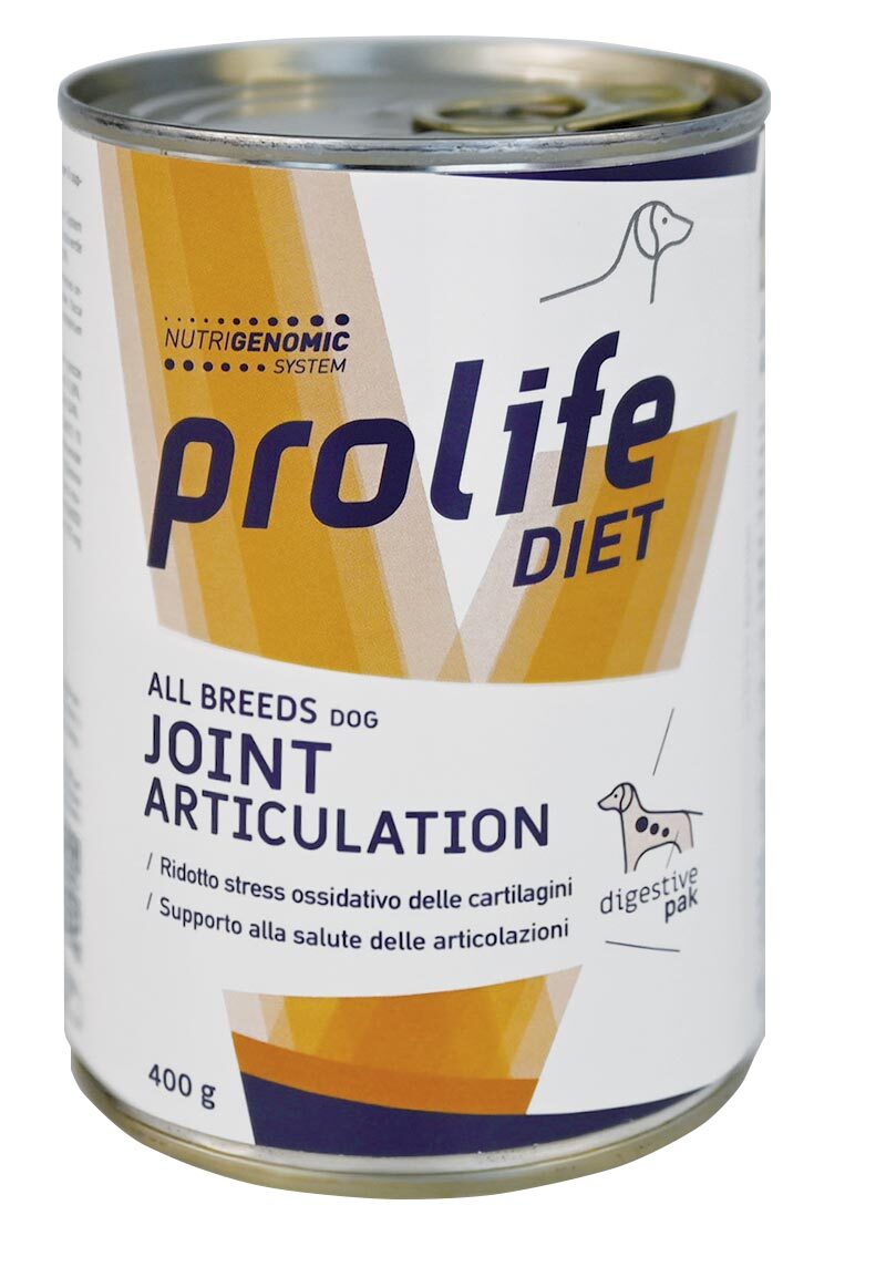 Alimento dietetico Prolife Diet Joint Articulation All Breeds 400 g per cani adulti con problemi articolari Alimento dietetico Prolife Diet Joint Articulation All Breeds 400 g per cani adulti con problemi articolari